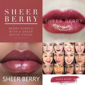 LipSense sheer berry
